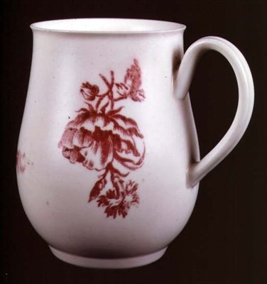 Derby Mug depicting a floral spray by Richard Holdship